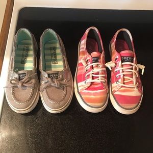 Girls sperry shoes 13
